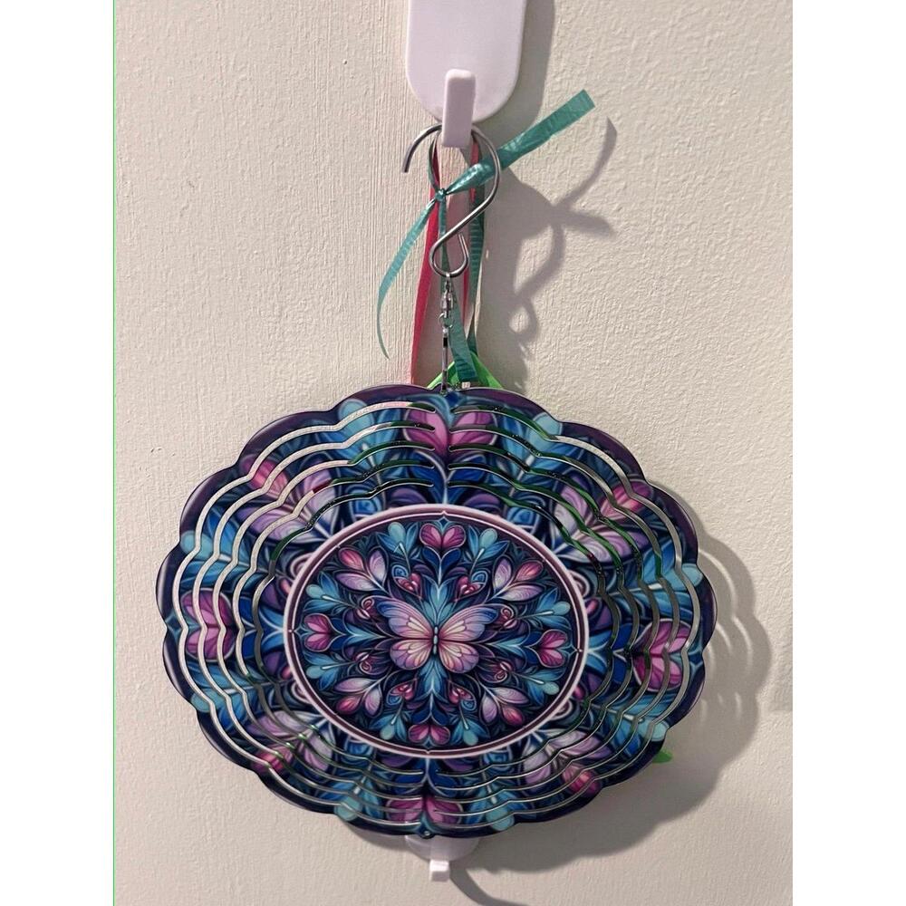 Butterfly 8” wind spinner